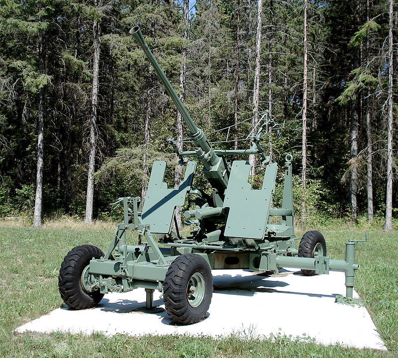 photo of Bofors 40 mm L/60 from Wikipedia