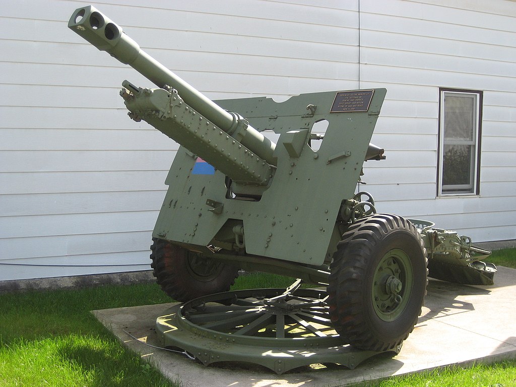 photo of Ordnance Q.F. 25pdr Mk 2 from 25pdr from Wikipedia