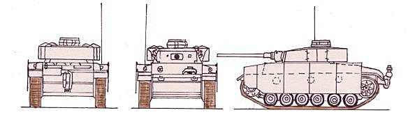 PzKpfw III Ausf M(Panzer III) scale illustration