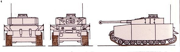 PzKpfw IV Ausf G SdKfz  161/1 (Panzer IV) scale illustration