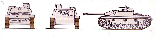 StuG III Ausf G 7.5cm Stu.K. L/48 (Stug III) scale illustration