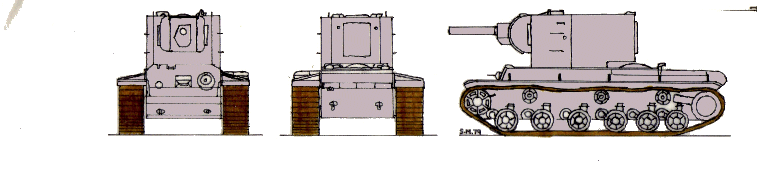 KV-2B scale illustration